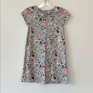 H&M Girls Printed Dress #C0026
